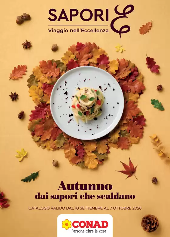 Volantino Conad Superstore a Cengio | Catalogo Gourmet | 2026-09-10T00:00:00.000Z - 2026-10-07T00:00:00.000Z