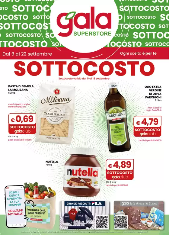 Volantino Gala a Staffolo | Sottocosto | 2026-09-09T00:00:00.000Z - 2026-09-22T00:00:00.000Z