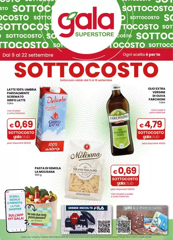 Volantino Gala a Marsciano | Sottocosto | 2026-09-09T00:00:00.000Z - 2026-09-22T00:00:00.000Z