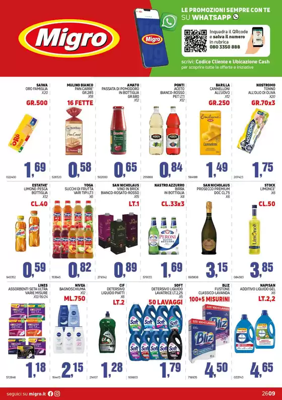 Volantino Migro a Afragola | Offerte | 2026-09-04T00:00:00.000Z - 2026-09-26T00:00:00.000Z