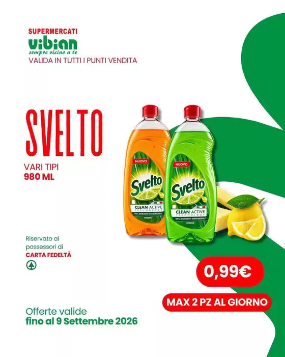 Volantino Vibian a Afragola | Offerte Vibian | 2026-09-04T00:00:00.000Z - 2026-09-09T00:00:00.000Z