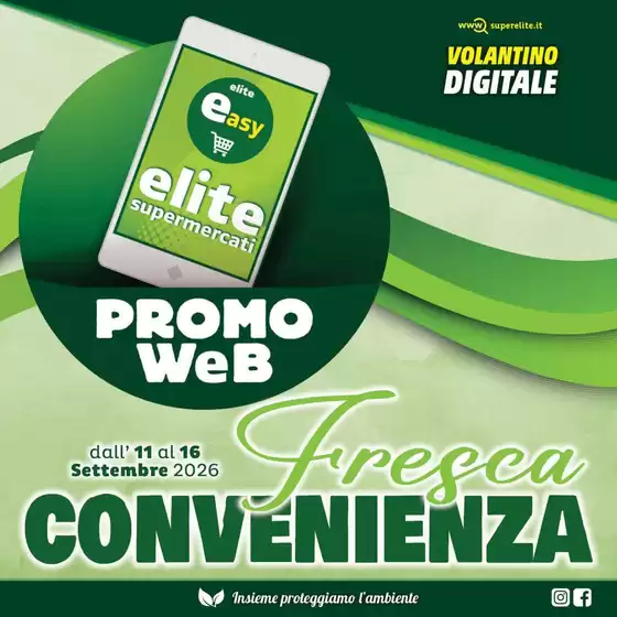Volantino Elite | Fresca Convenienza | 2026-09-11T00:00:00.000Z - 2026-09-16T00:00:00.000Z