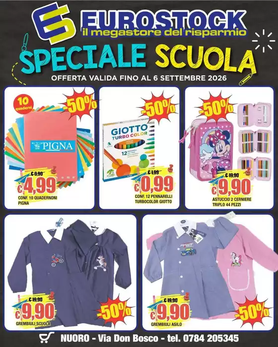 Volantino Eurostock a Trecase | Speciale scuola | 2026-09-04T00:00:00.000Z - 2026-09-06T00:00:00.000Z