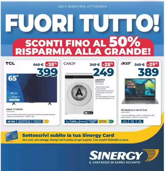 Volantino Yammo a Sermoneta | Fuori tutto! | 2026-09-04T00:00:00.000Z - 2026-10-01T00:00:00.000Z