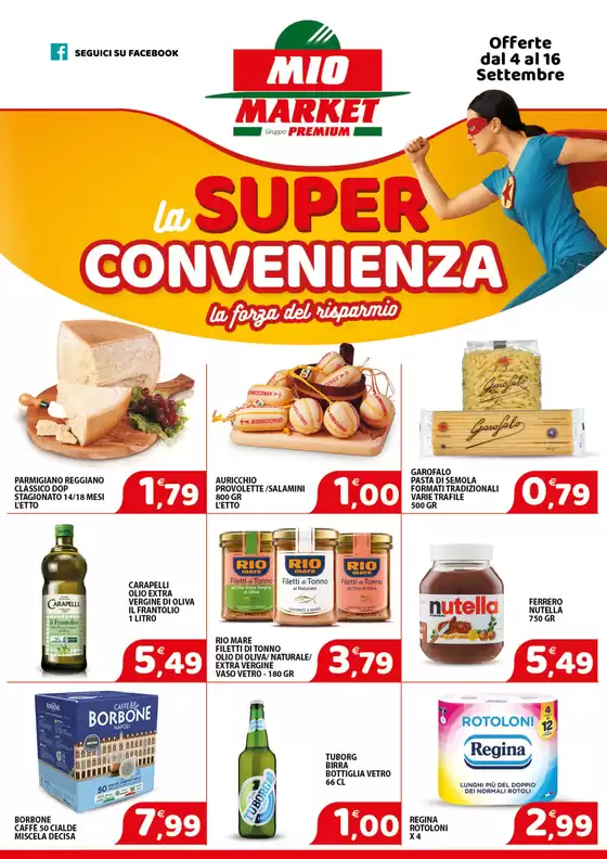 Volantino Mio Market | La super convenienza | 2026-09-04T00:00:00.000Z - 2026-09-16T00:00:00.000Z