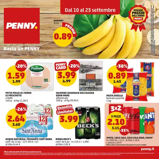 Volantino PENNY a Bubbio | Dal 10 al 23 settembre | 2026-09-10T00:00:00.000Z - 2026-09-23T00:00:00.000Z