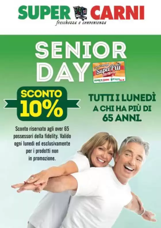Volantino Super Carni a Lissone | Senior Day | 2026-09-04T00:00:00.000Z - 2026-09-30T00:00:00.000Z