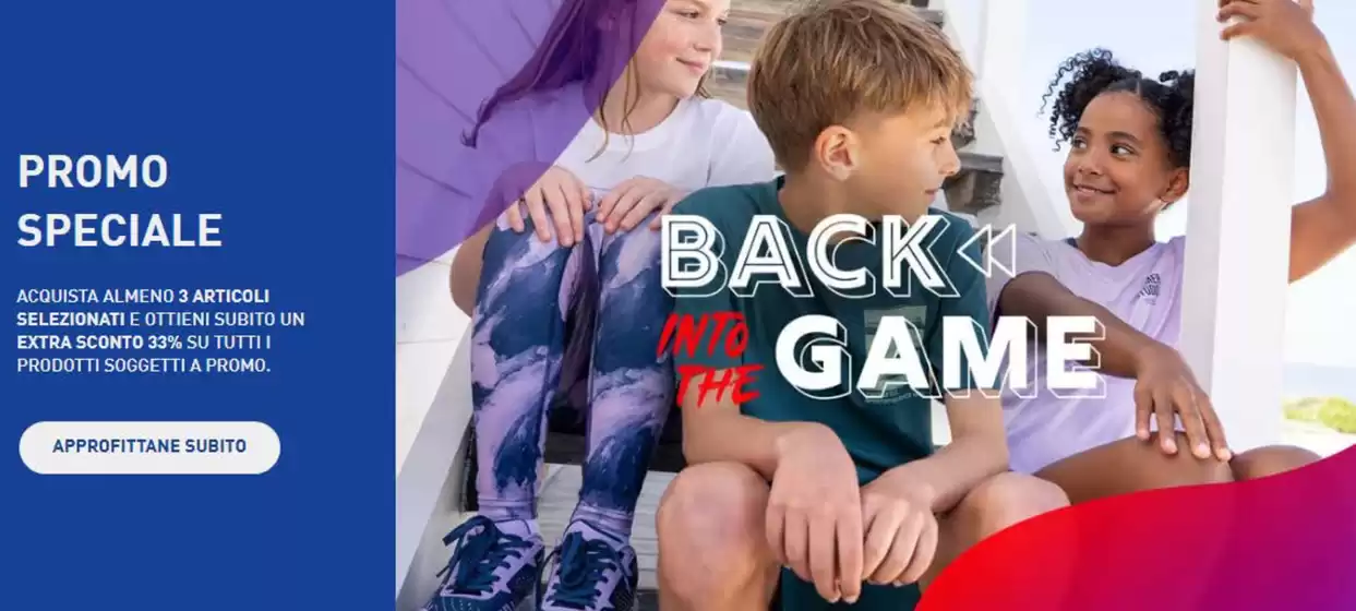Volantino Intersport a Sona | Back into the game | 2026-09-04T00:00:00.000Z - 2026-09-30T00:00:00.000Z