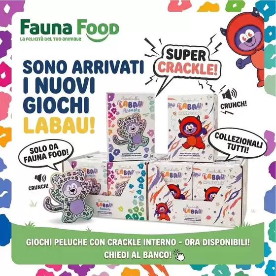 Volantino a Curno | Offerte Fauna Food | 2026-09-06T00:00:00.000Z - 2026-09-20T00:00:00.000Z