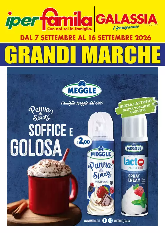 Volantino Famila a Doues | Grandi Marche dal 7 AL 16 SETTEMBRE | 2026-09-07T00:00:00.000Z - 2026-09-16T00:00:00.000Z