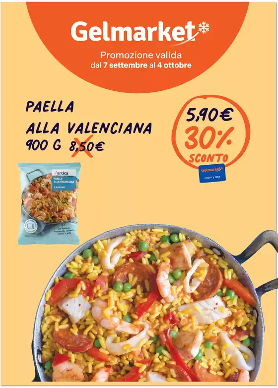 Volantino Gelmarket a Loreggia | Promozione valida dal 7 settembre al 4 ottobre | 2026-09-07T00:00:00.000Z - 2026-10-04T00:00:00.000Z