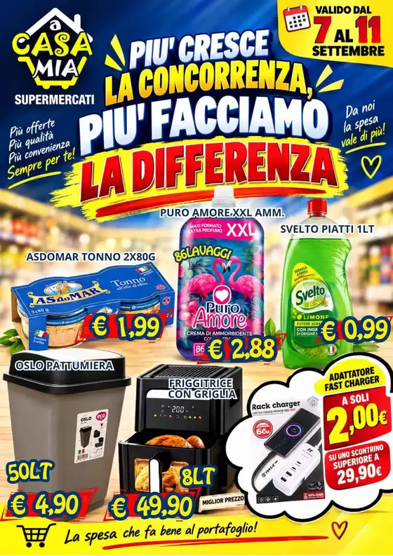 Volantino A Casa Mia a Ercolano | Offerte A Casa Mia | 2026-09-07T00:00:00.000Z - 2026-09-11T00:00:00.000Z