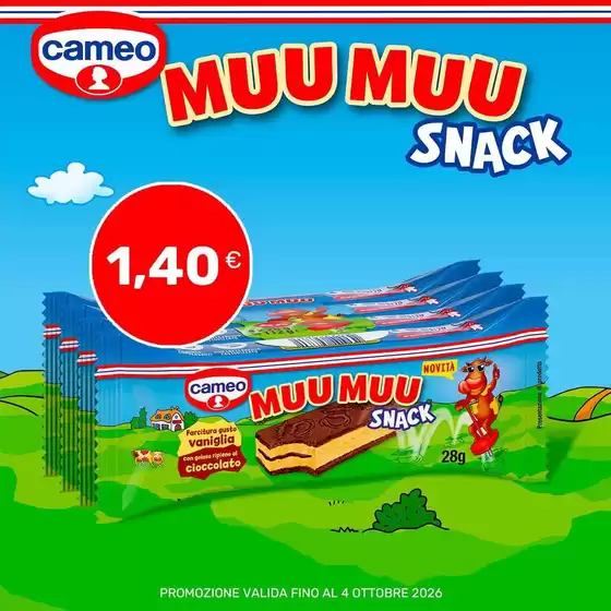 Volantino Iper Tosano a Ercolano | Muu Muu snack | 2026-09-07T00:00:00.000Z - 2026-10-04T00:00:00.000Z