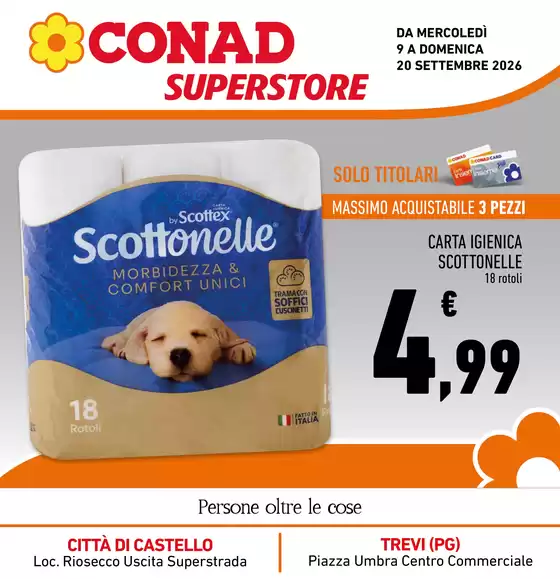 Volantino Conad Superstore | Extra Convenienza | 2026-09-09T00:00:00.000Z - 2026-09-20T00:00:00.000Z