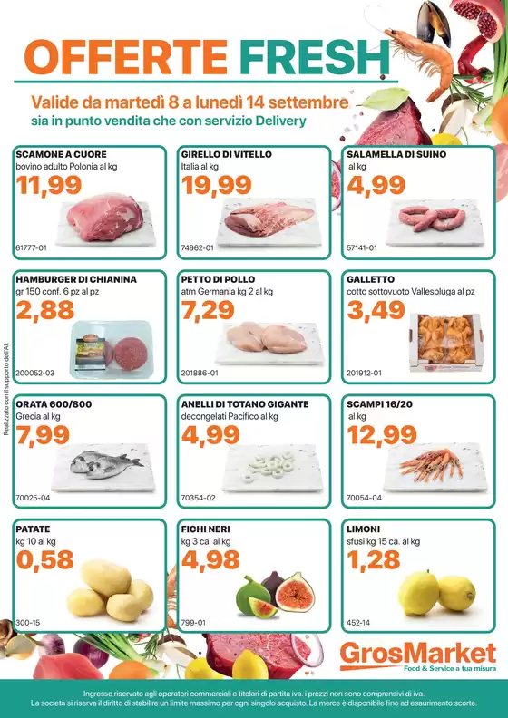 Volantino Sogegross | Offerta Fresh 34 | 2026-09-08T00:00:00.000Z - 2026-09-14T00:00:00.000Z