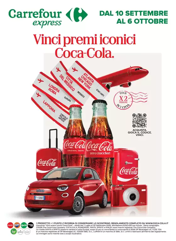 Volantino Carrefour Express | Speciale Coca-Cola | 2026-09-10T00:00:00.000Z - 2026-10-06T00:00:00.000Z