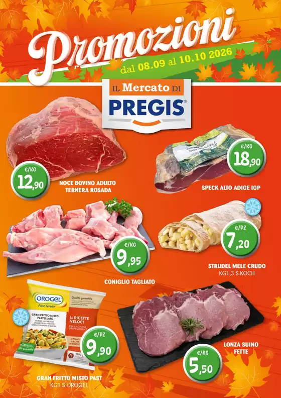 Volantino Il Mercato di Pregis a Paese | Promozioni | 2026-09-08T00:00:00.000Z - 2026-10-10T00:00:00.000Z