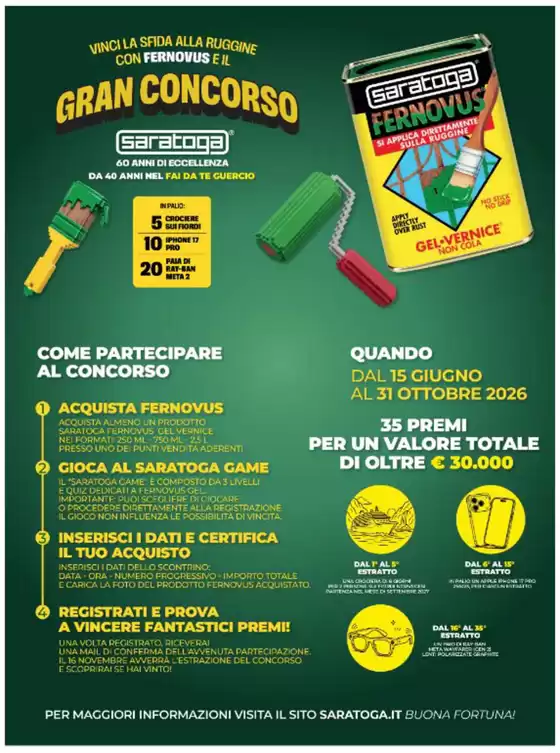 Volantino Faidate Guercio | Gran concorso | 2026-09-08T00:00:00.000Z - 2026-10-31T00:00:00.000Z