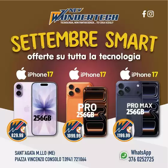 Volantino New Wondertech a Sindia | Settembre smart | 2026-09-01T00:00:00.000Z - 2026-09-30T00:00:00.000Z
