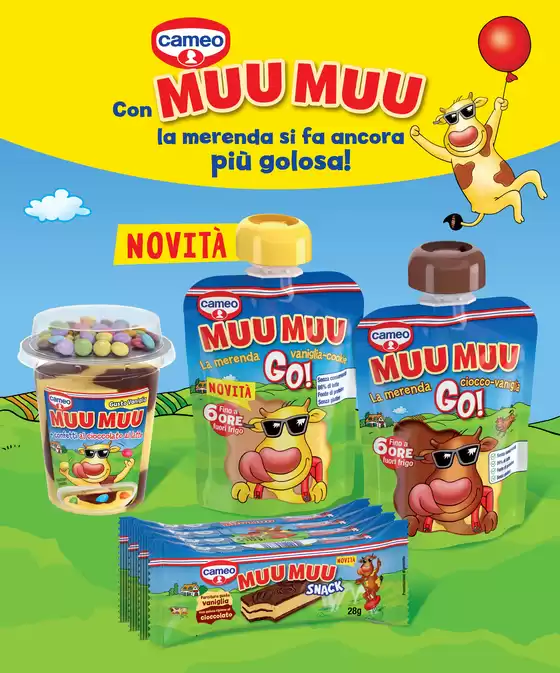 Volantino Muu Muu a Cavallino | Con Muu Muu la merenda si fa ancora più golosa! | 2026-09-28T00:00:00.000Z - 2026-10-26T00:00:00.000Z