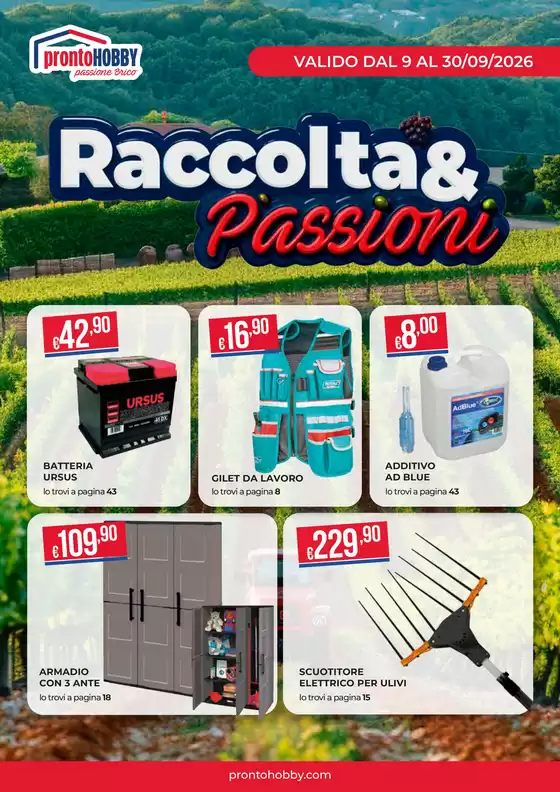 Volantino Pronto Hobby a Sasso Marconi | Raccolta & Passioni | 2026-09-09T00:00:00.000Z - 2026-09-30T00:00:00.000Z