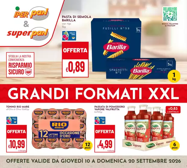 Volantino Iperpan | Grandi formati XXL | 2026-09-10T00:00:00.000Z - 2026-09-20T00:00:00.000Z