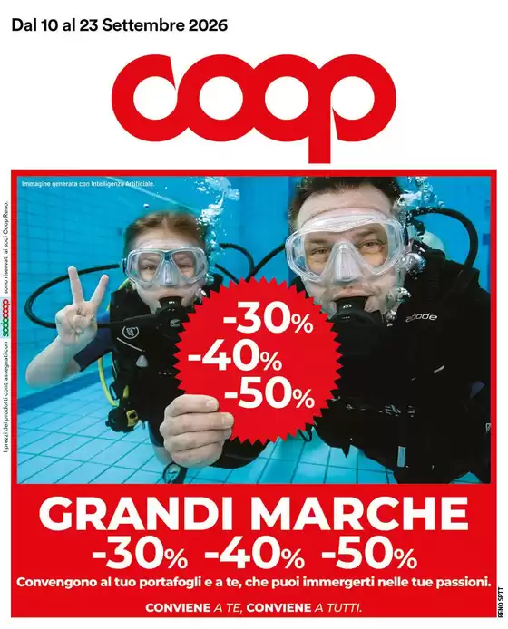 Volantino Coop a Mossano | Dal 10 al 23 settembre 2026 | 2026-09-10T00:00:00.000Z - 2026-09-23T00:00:00.000Z