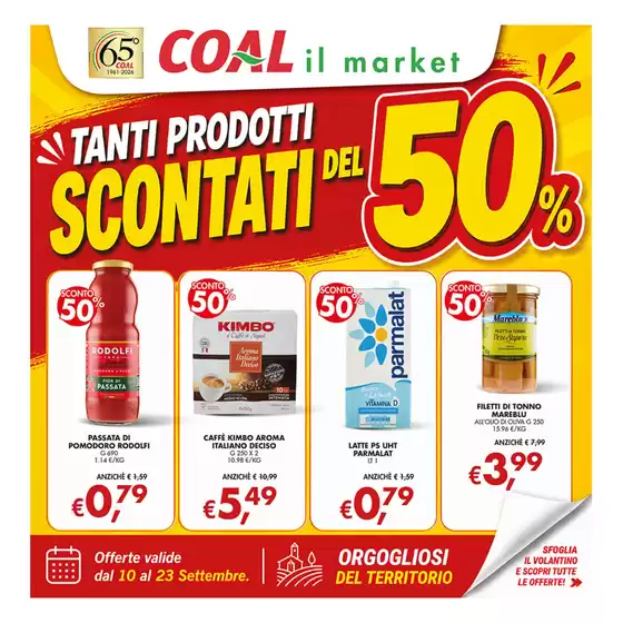 Volantino Coal | Coal il market! | 2026-09-10T00:00:00.000Z - 2026-09-23T00:00:00.000Z