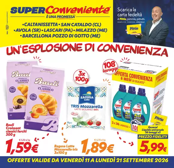 Volantino SuperConveniente | Un'esplosione di Convenienza | 2026-09-11T00:00:00.000Z - 2026-09-21T00:00:00.000Z