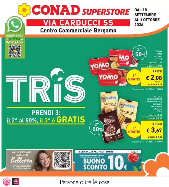Volantino Conad Superstore | TRIS | 2026-09-18T00:00:00.000Z - 2026-10-01T00:00:00.000Z