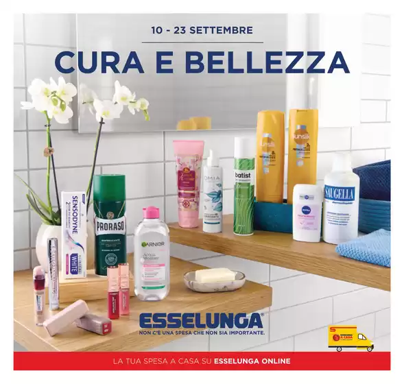 Volantino Esselunga a Paliano | Cura e Bellezza | 2026-09-10T00:00:00.000Z - 2026-09-23T00:00:00.000Z