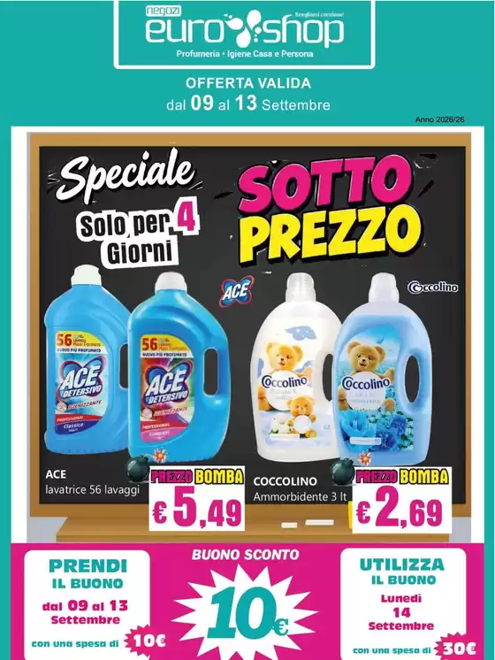 Volantino  | Sottoprezzo | 2026-09-09T00:00:00.000Z - 2026-09-13T00:00:00.000Z