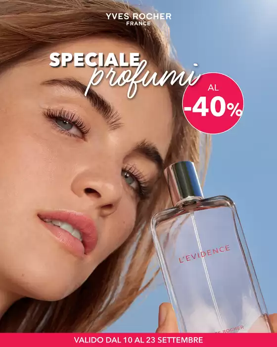 Volantino Yves Rocher a Asti | Speciale profumi | 2026-09-10T00:00:00.000Z - 2026-09-23T00:00:00.000Z