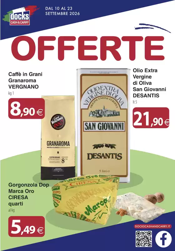 Volantino Docks Cash&Carry | Offerte | 2026-09-10T00:00:00.000Z - 2026-09-23T00:00:00.000Z