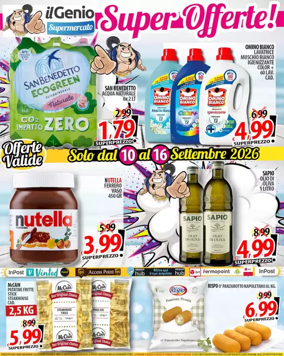 Volantino Quick Sisa | Grande concorso | 2026-09-10T00:00:00.000Z - 2026-09-23T00:00:00.000Z