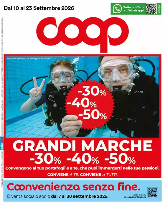 Volantino Coop | Grandi marche | 2026-09-10T00:00:00.000Z - 2026-09-23T00:00:00.000Z