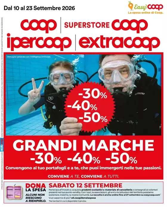 Volantino Extracoop | Grandi marche | 2026-09-10T00:00:00.000Z - 2026-09-23T00:00:00.000Z