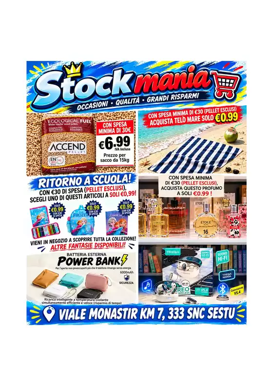 Volantino Stockmania | Occasioni, qualità, grandi risaprmi | 2026-09-11T00:00:00.000Z - 2026-10-01T00:00:00.000Z