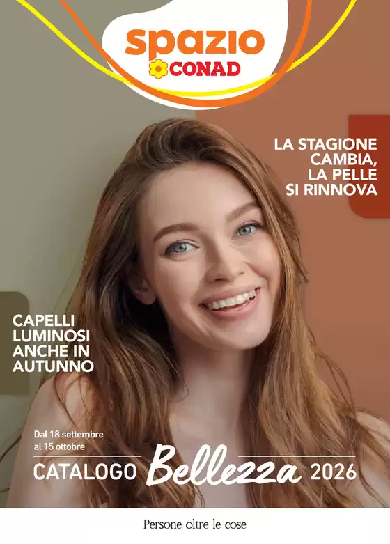 Volantino Spazio Conad a Giba | Catalogo Bellezza | 2026-09-18T00:00:00.000Z - 2026-10-15T00:00:00.000Z