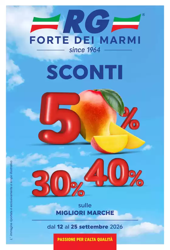 Volantino RG Supermarket | Sconti 30% 40% 50% | 2026-09-12T00:00:00.000Z - 2026-09-25T00:00:00.000Z