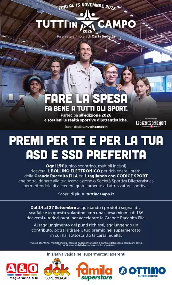 Volantino A&O | Fare la spesa | 2026-09-14T00:00:00.000Z - 2026-09-27T00:00:00.000Z