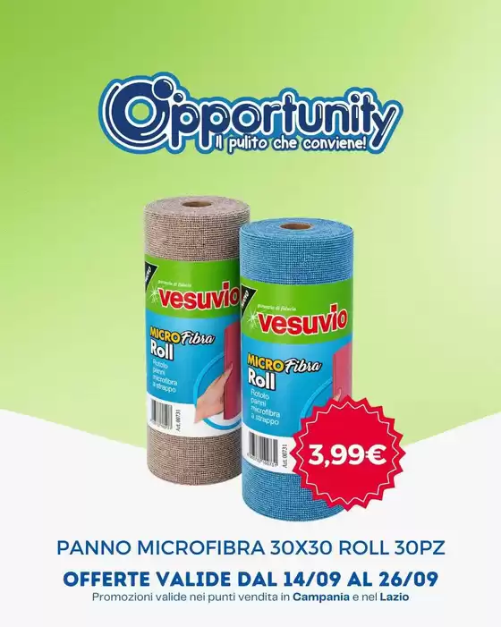 Volantino Opportunity Shop a Melilli | Offerte esclusive per i nostri clienti | 2026-09-14T00:00:00.000Z - 2026-09-26T00:00:00.000Z