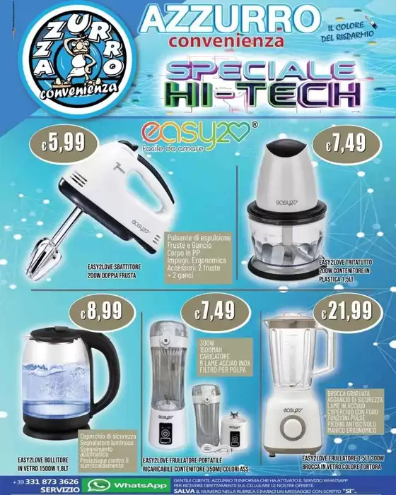 Volantino Azzurro Convenienza a Borore | Speciale HI-TECH | 2026-09-14T00:00:00.000Z - 2026-09-30T00:00:00.000Z