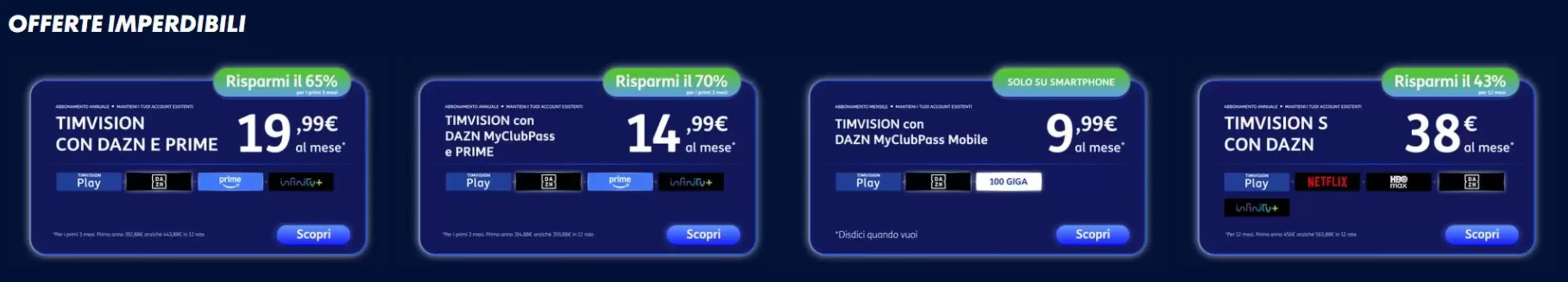Volantino TIMvision a Vibonati | Offerte imperdibili | 2026-09-14T00:00:00.000Z - 2026-09-26T00:00:00.000Z