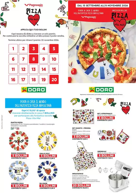 Volantino Doro a Frosinone | Dal 15 Settembre all' 8 Novembre | 2026-09-15T00:00:00.000Z - 2026-11-08T00:00:00.000Z
