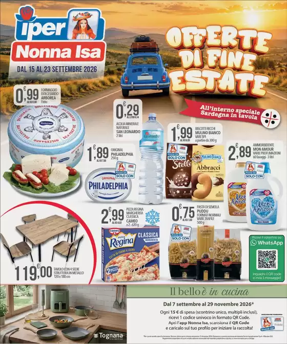 Volantino Iper Nonna Isa a Platania | Offerte di fine estate | 2026-09-15T00:00:00.000Z - 2026-09-23T00:00:00.000Z