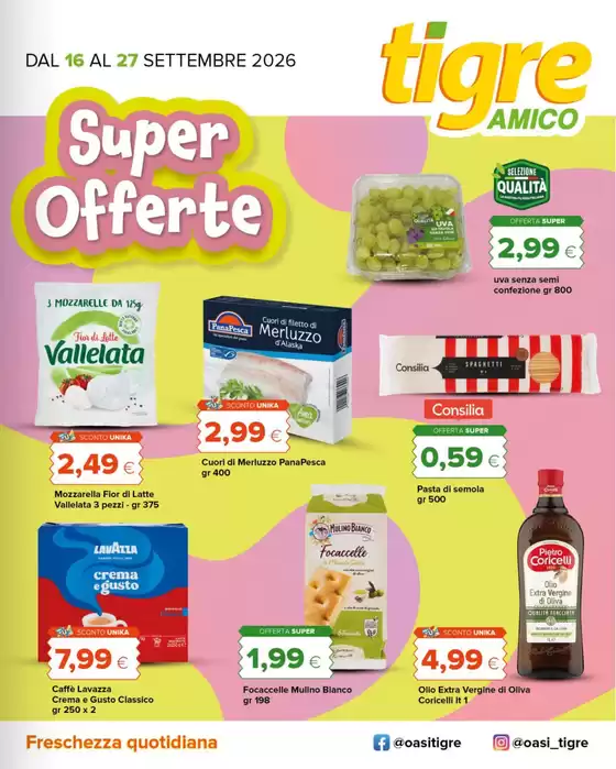 Volantino Tigre Amico | Super offerte | 2026-09-16T00:00:00.000Z - 2026-09-27T00:00:00.000Z