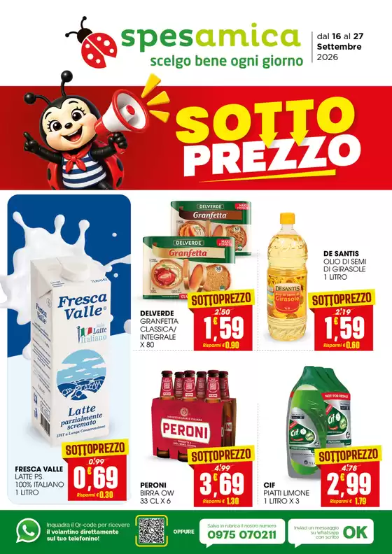 Volantino Spesamica a Berchidda | Sotto Prezzo | 2026-09-16T00:00:00.000Z - 2026-09-27T00:00:00.000Z