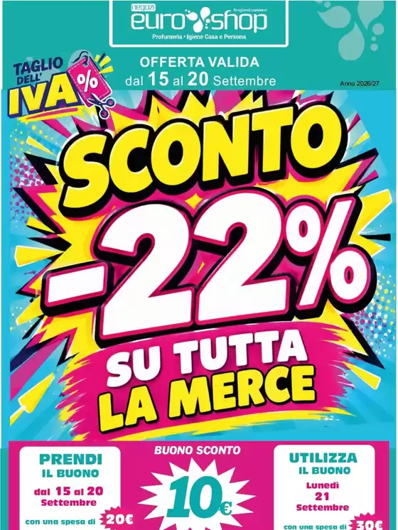 Volantino a Milano | Sconto 22% | 2026-09-15T00:00:00.000Z - 2026-09-20T00:00:00.000Z