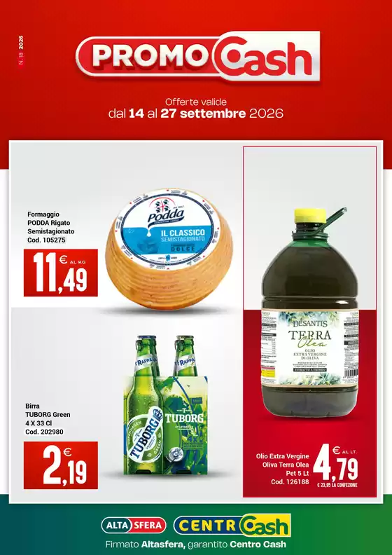 Volantino Centro Cash | Offerte | 2026-09-14T00:00:00.000Z - 2026-09-27T00:00:00.000Z